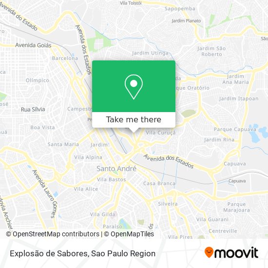 Explosão de Sabores map