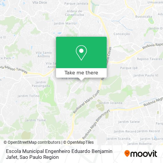 Escola Municipal Engenheiro Eduardo Benjamin Jafet map