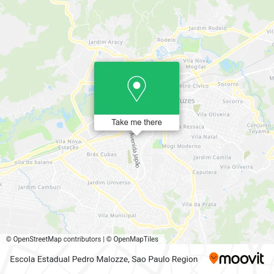 Escola Estadual Pedro Malozze map