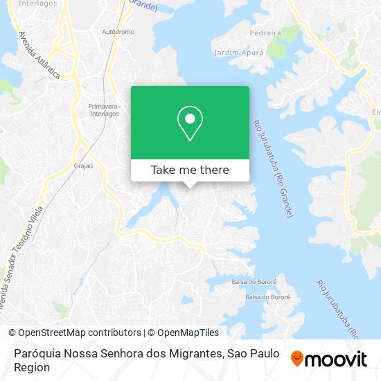 Paróquia Nossa Senhora dos Migrantes map