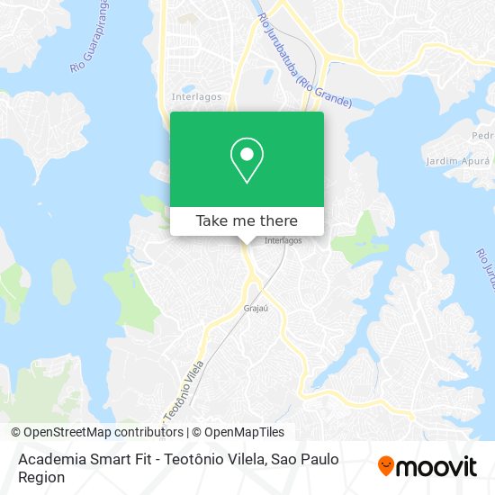 Academia Smart Fit - Teotônio Vilela map