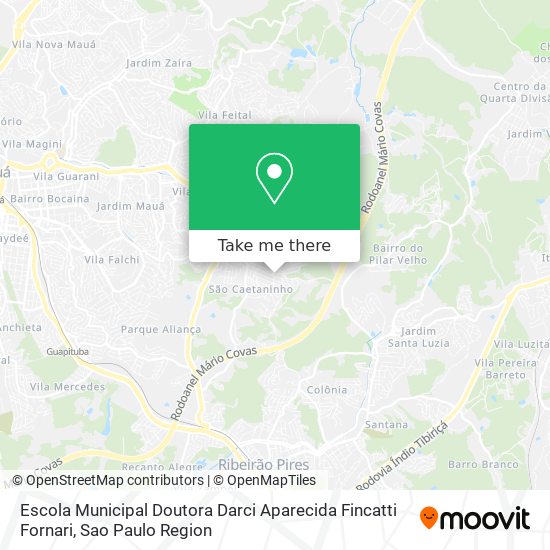 Escola Municipal Doutora Darci Aparecida Fincatti Fornari map