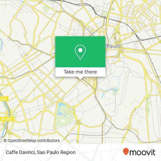 Caffe Davinci map