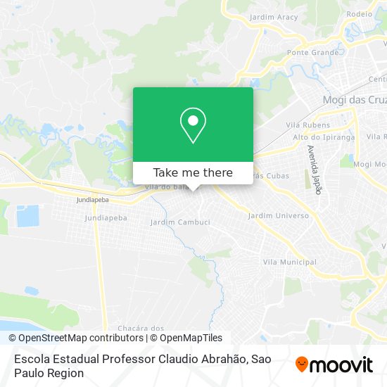 Escola Estadual Professor Claudio Abrahão map