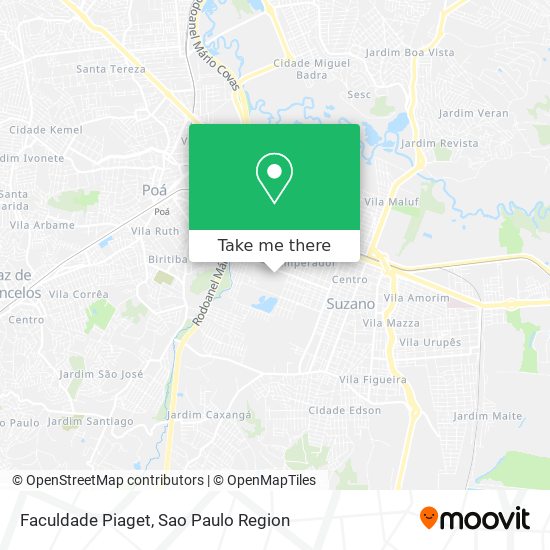 Faculdade Piaget map