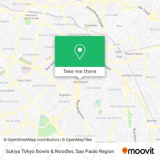 Sukiya Tokyo Bowls & Noodles map