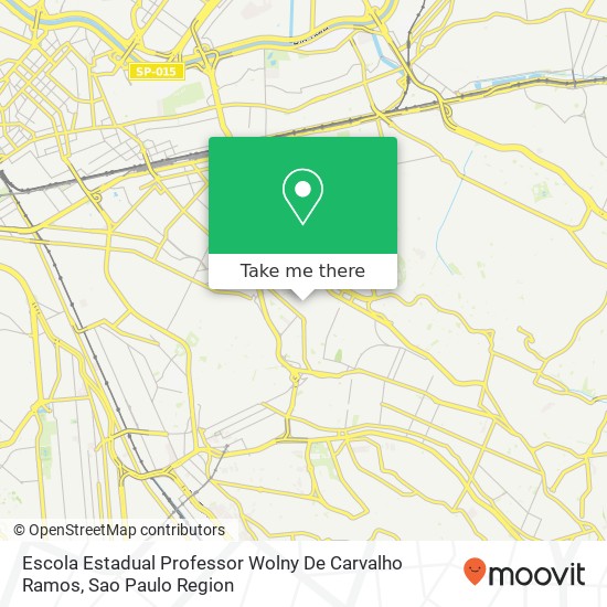 Escola Estadual Professor Wolny De Carvalho Ramos map