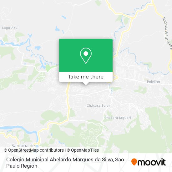 Mapa Colégio Municipal Abelardo Marques da Silva