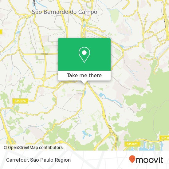 Carrefour map