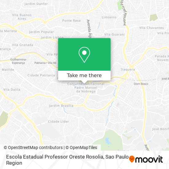 Escola Estadual Professor Oreste Rosolia map