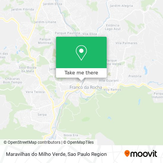 Maravilhas do Milho Verde map