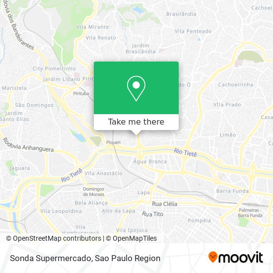 Sonda Supermercado map