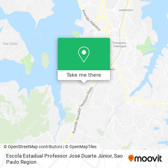 Escola Estadual Professor José Duarte Júnior map