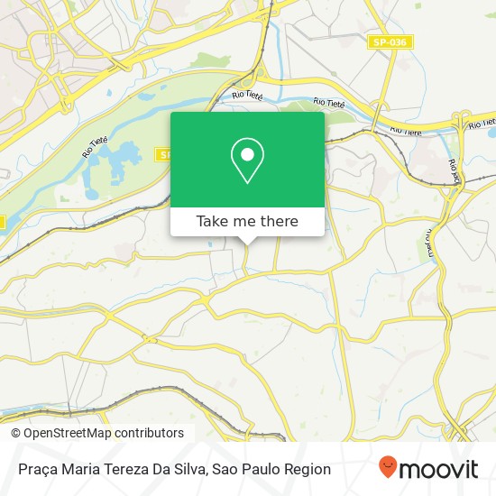 Praça Maria Tereza Da Silva map