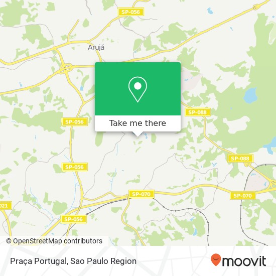 Praça Portugal map