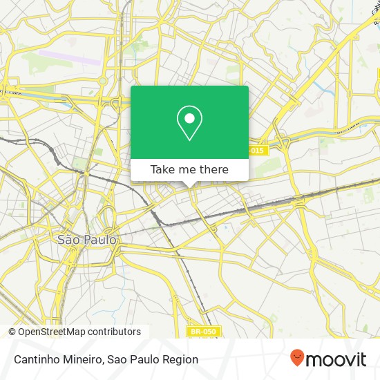 Cantinho Mineiro map
