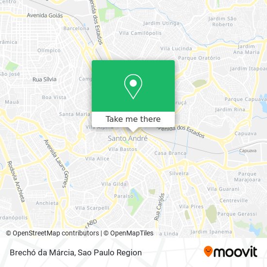 Brechó da Márcia map