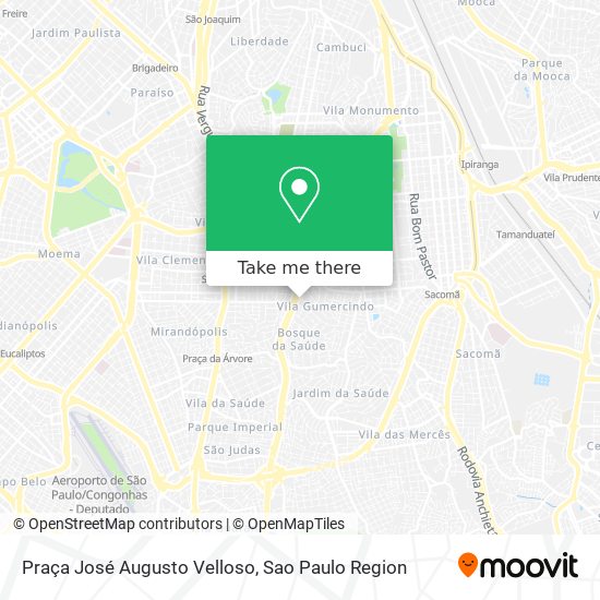Praça José Augusto Velloso map