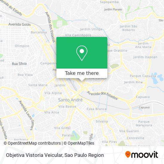 Objetiva Vistoria Veicular map
