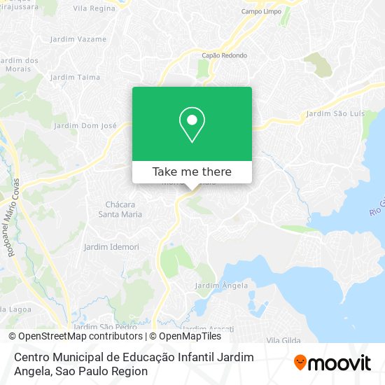 Centro Municipal de Educação Infantil Jardim Angela map