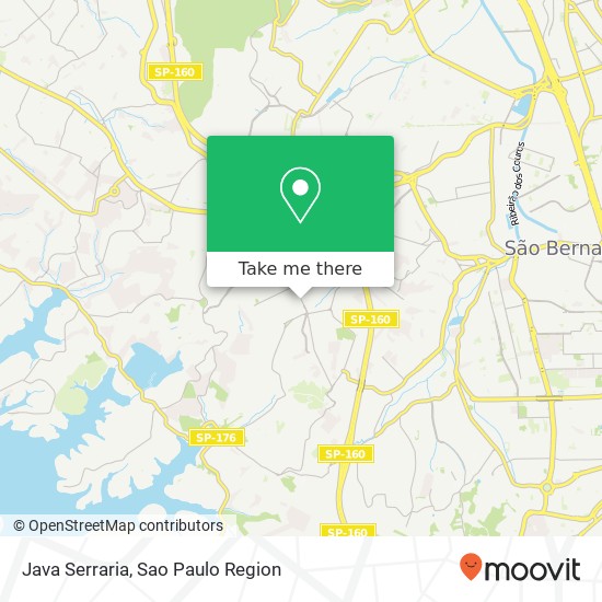 Mapa Java Serraria
