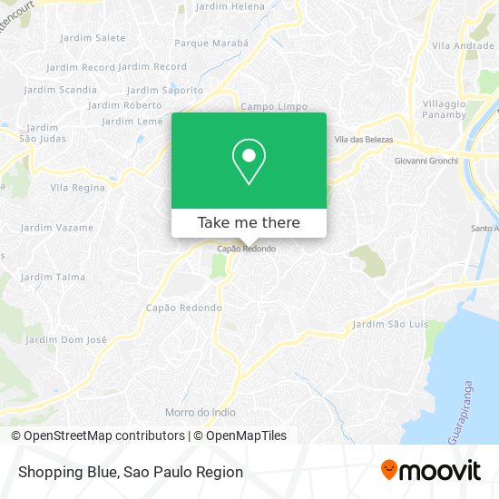 Mapa Shopping Blue