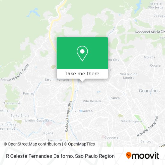 Mapa R  Celeste Fernandes Dalforno