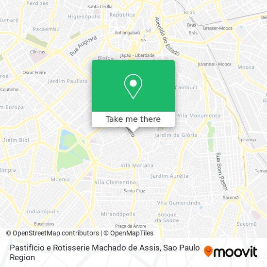 Pastifício e Rotisserie Machado de Assis map