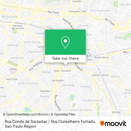 Rua Conde de Sarzedas / Rua Conselheiro Furtado map