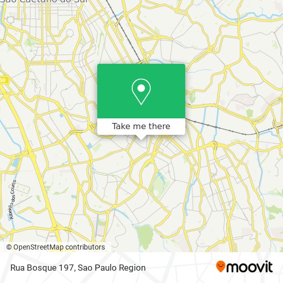 Rua Bosque 197 map