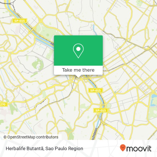 Herbalife Butantã map