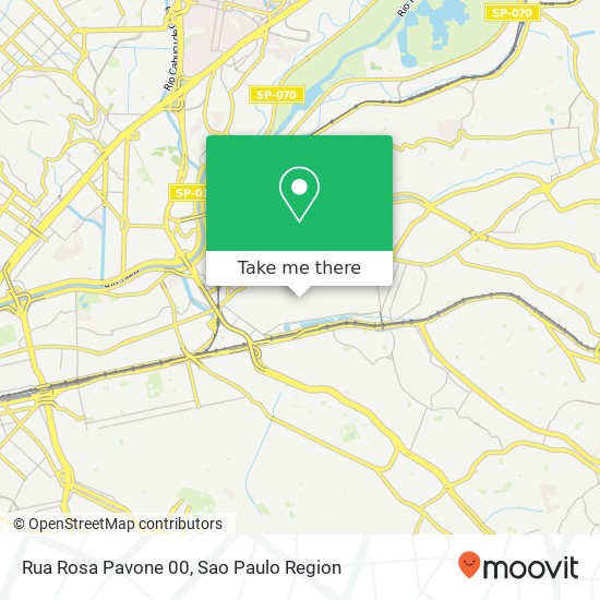 Mapa Rua Rosa Pavone 00