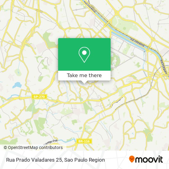 Rua Prado Valadares 25 map