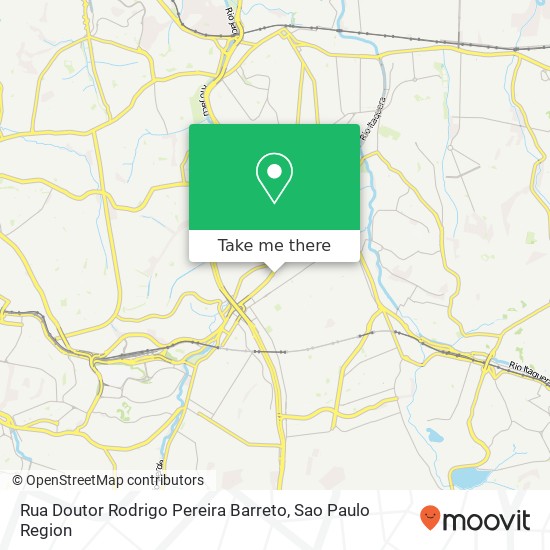 Rua Doutor Rodrigo Pereira Barreto map