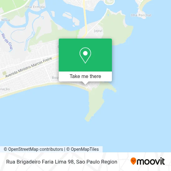 Rua Brigadeiro Faria Lima 98 map