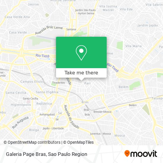 Galeria Page Bras map