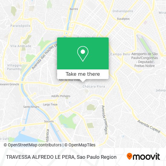 TRAVESSA ALFREDO LE PERA map