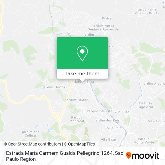 Estrada Maria Carmem Gualda Pellegrino 1264 map