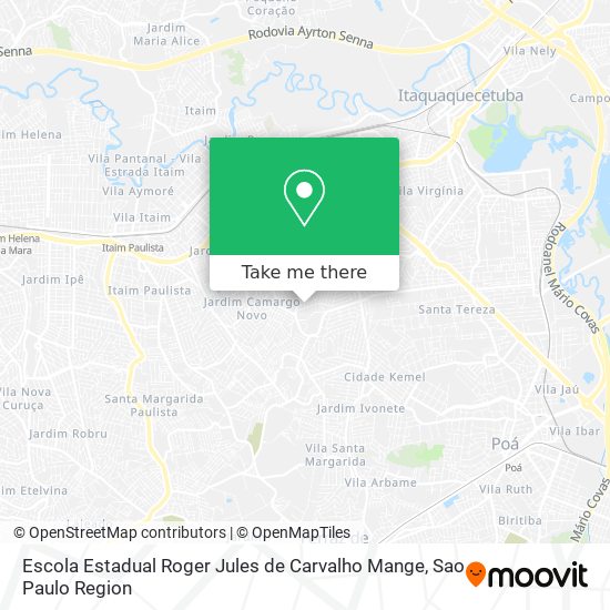 Escola Estadual Roger Jules de Carvalho Mange map