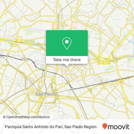 Paróquia Santo Antônio do Pari map