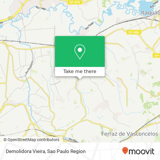 Demolidora Vieira map