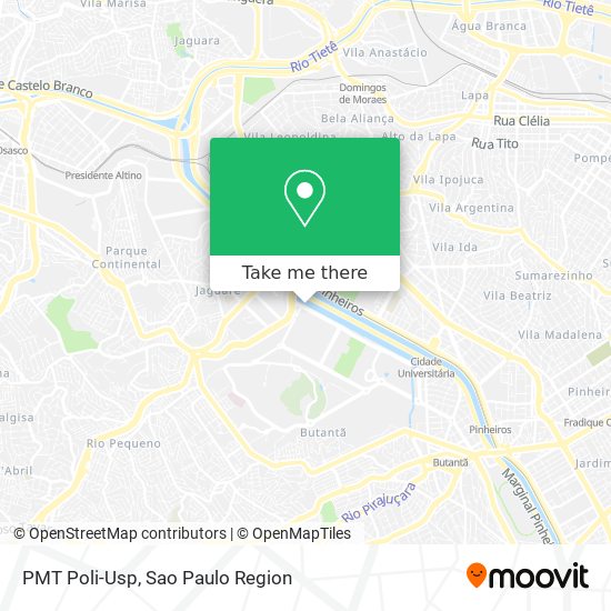 PMT Poli-Usp map