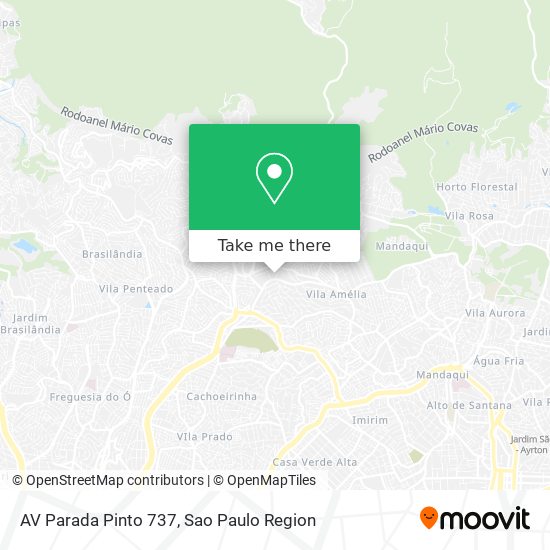 Mapa AV Parada Pinto 737