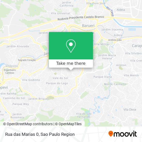 Rua das Marias 0 map