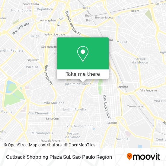 Outback Shopping Plaza Sul map
