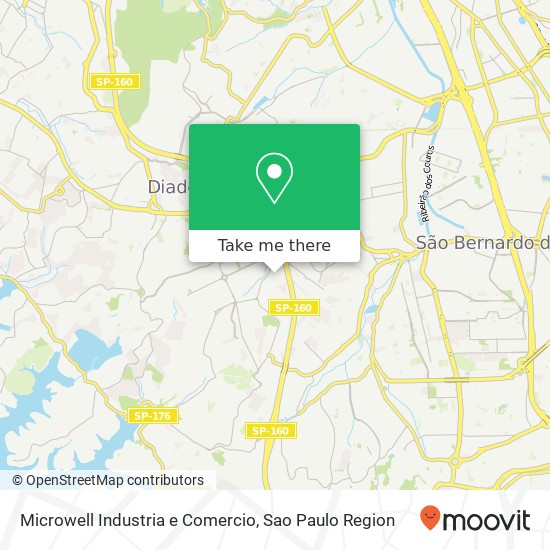 Mapa Microwell Industria e Comercio