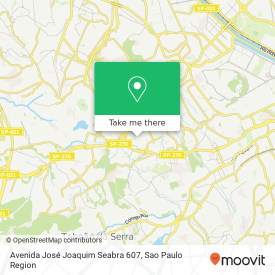 Avenida José Joaquim Seabra 607 map