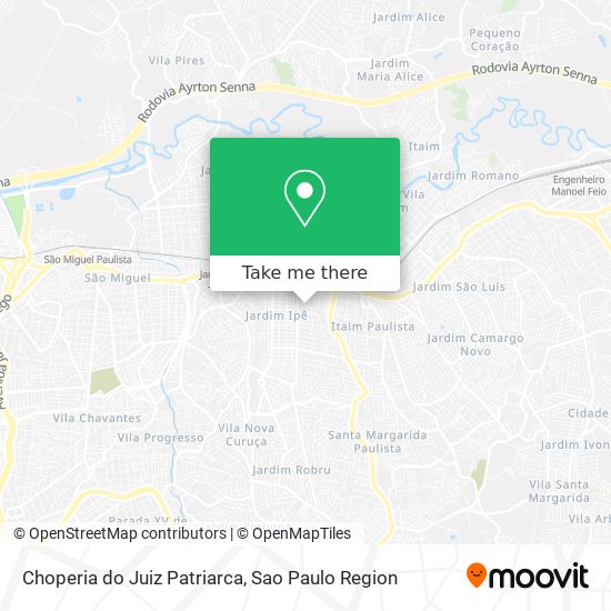 Choperia do Juiz Patriarca map