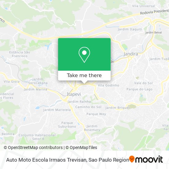 Auto Moto Escola Irmaos Trevisan map