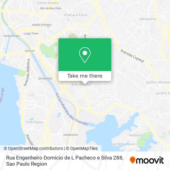 Rua Engenheiro Domício de L  Pacheco e Silva 288 map